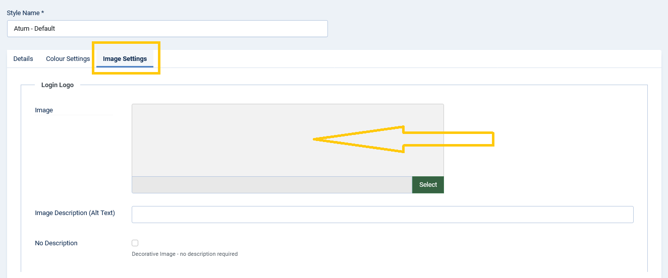 تغییر لوگو در ادمین جوملا 4
